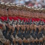 Foto's: Xi Jinping leidt parade in Beijing die de militaire macht van China toont
