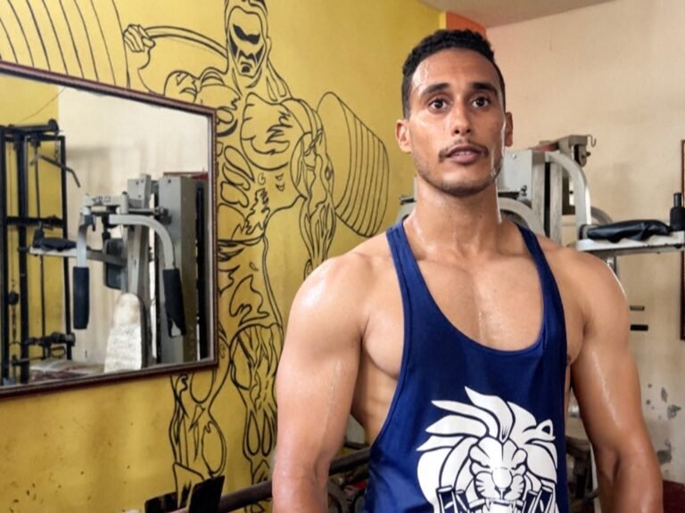 Grote dromen zonder eiwitshake: Jemenitische bodybuilder vecht voor succes