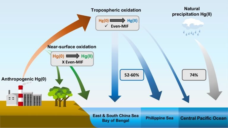 Industriële kwikemissies uit Azië gelinkt aan zoöplankton in de open oceaan