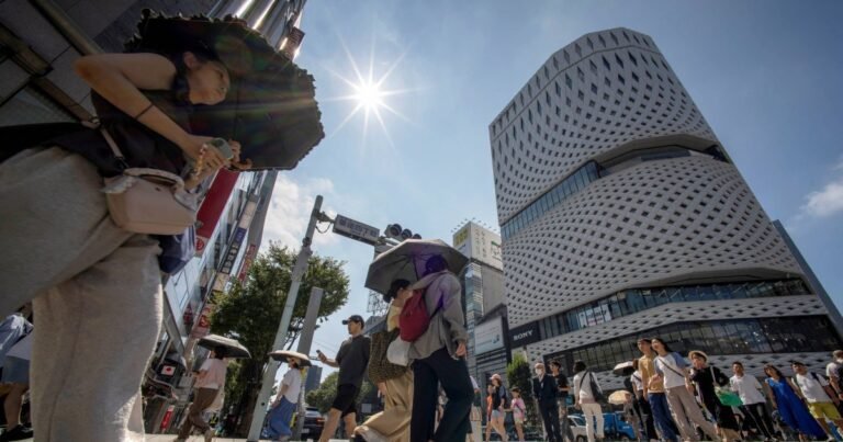 Japan en Zuid-Korea beleven warmste zomers ooit gemeten