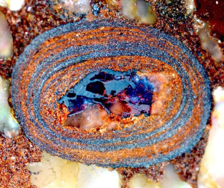 Kleine ijzeroxide stenen onthullen dat de oude oceanen van de aarde arm aan koolstof waren, wat eerdere aannames uitdaagt