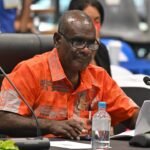 Leiders van de Stille Oceaan-eilanden bespreken klimaatverandering en veiligheid