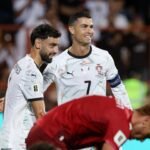 Ronaldo leidt Portugal naar overwinning in WK-kwalificatie ter nagedachtenis aan Jota