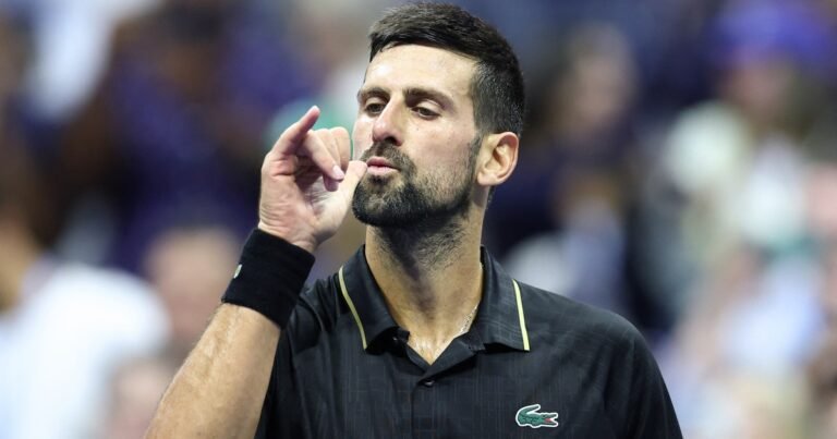 US Open: Djokovic verslaat Fritz en plaatst zich voor halve finale tegen Alcaraz