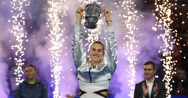 US Open: Sabalenka verslaat Anisimova en behoudt haar titel bij de vrouwen