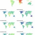 Wie loopt het grootste risico? Wereldwijde index onthult klimaatkwetsbaarheid tot 2100