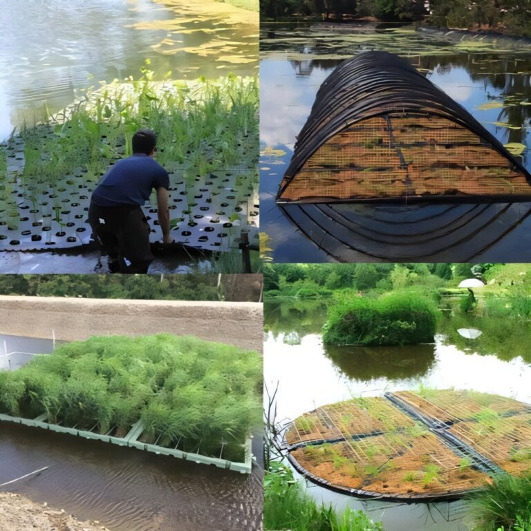 Kosteneffectieve, natuurgebaseerde waterzuivering met kunstmatige drijvende wetlands
