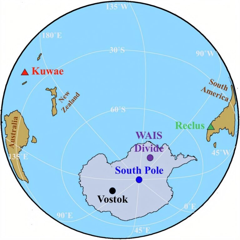 Ontdekking van gelijktijdige uitbarstingen van twee vulkanen in Antarctica onthult mogelijke oorzaak van de afkoeling in de 15e eeuw