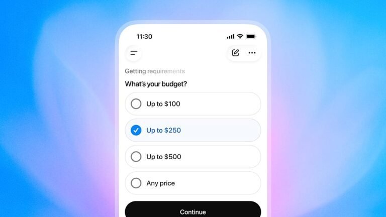 OpenAI lanceert winkelonderzoeksfunctie op ChatGPT voor Black Friday