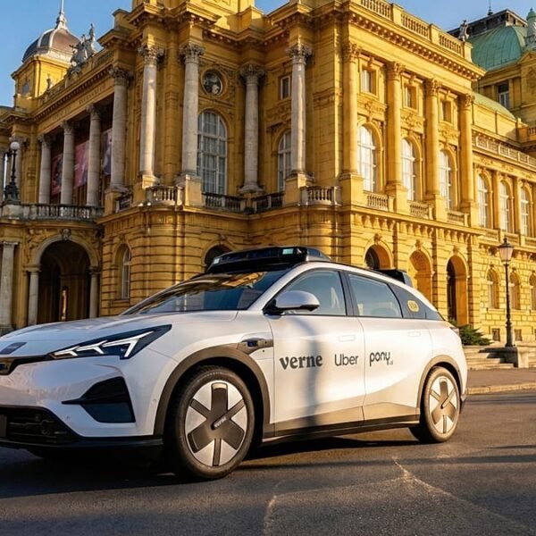 Kroatisch startup lanceert commerciële robotaxi-service in Europa samen met Uber en Pony.ai