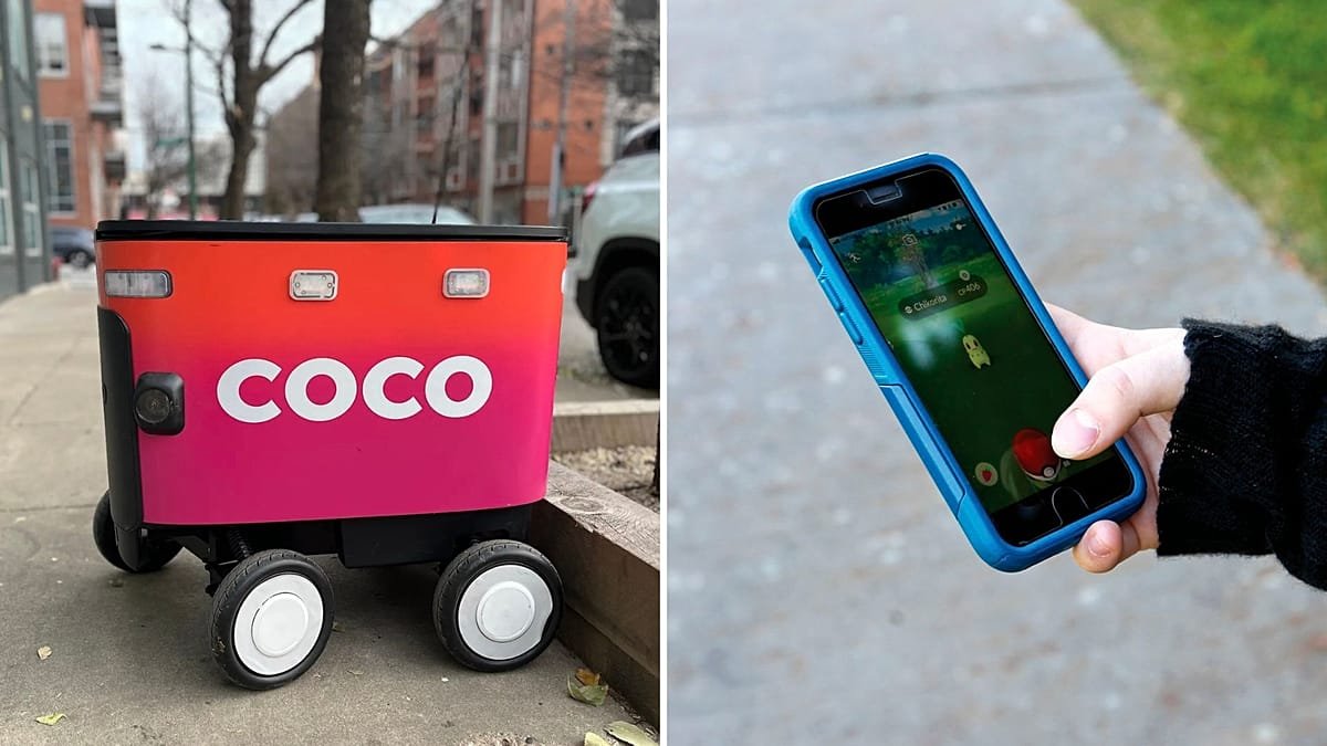 Pokémon Go-spelers hebben onbewust bijgedragen aan de training van bezorgrobots