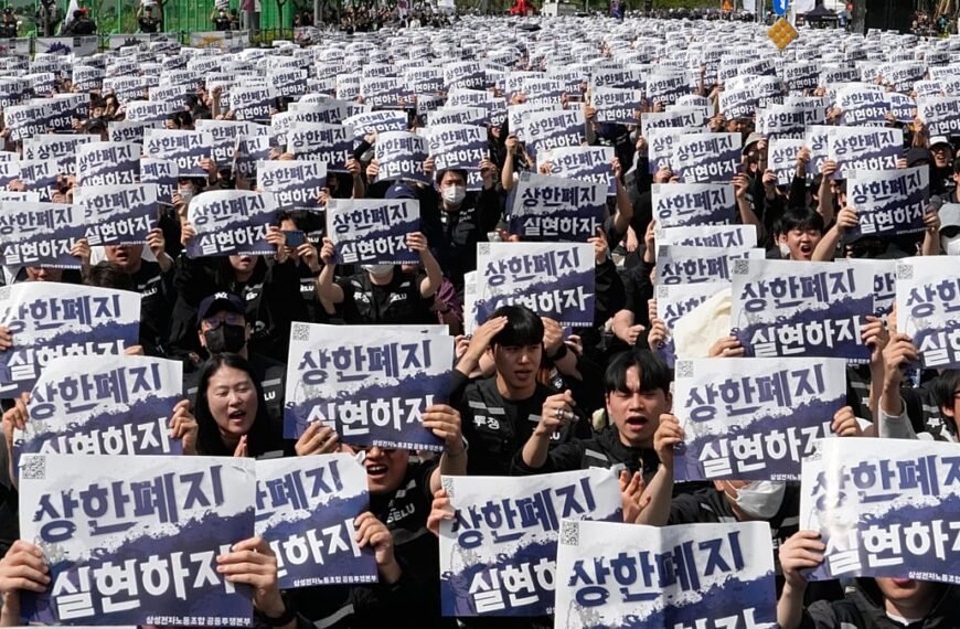 Samsung Werknemers Protesteren en Dreigen met Staking om Aandeel in Winst tijdens AI-Boom