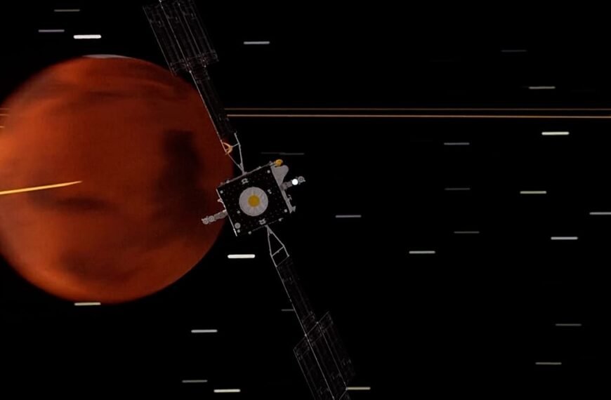 NASA’s Psyche Ruimteschip Voorbij Mars in Zoektocht naar Aant evidence over de Vorming van de&hellip;